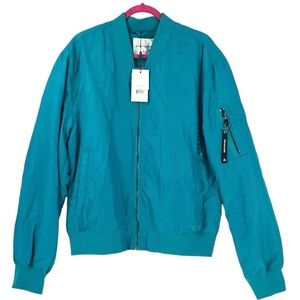 Eleven Paris Men’s Cold Weather Full Zip Bomber Jacket Larkspur Size XXL